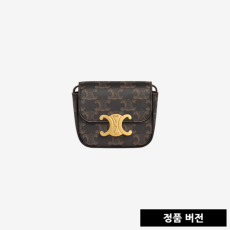 [正品버전] 셀린느 트리옹프 캔버스 미니 클로드 백 10I512 [매장-170만원대]
