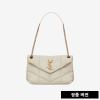 [正品버전] 입생로랑 나파 퀄팅 푸퍼백 화이트 금장 5774761EL079207 [매장-4