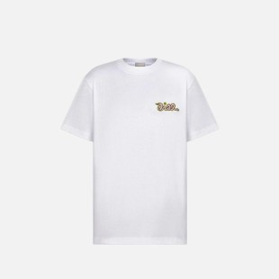 디올 DIOR AND KAWS 티셔츠, 캐주얼 핏 【매장-130만원대】