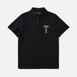 크롬하츠 T.International S 코튼 폴로 셔츠 【매장-130만원대】
