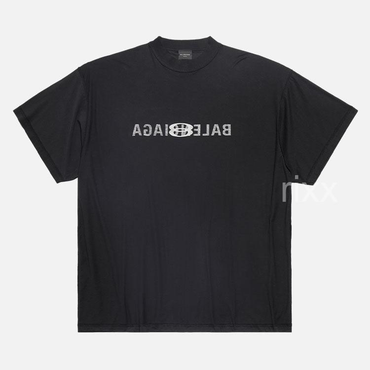 발렌시아가 로고 프린트 티셔츠 【매장-100만원대】