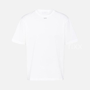 프라다 스트레치 코튼 티셔츠 【매장-130만원대】