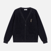 입생로랑 골드 YSL 은실 양털 가디건 【매장-260만원대】