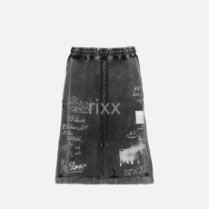 미하라야스히로 그래픽 프린트 반바지 【매장-110만원대】