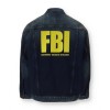 발렌시아가 FBI 슬로건 데님 청자켓 【매장-160만원대】
